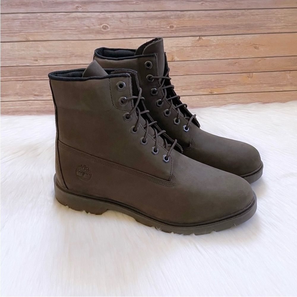 Timberland Men’s Classic 6 Inch Waterproof Brown Boots - Picture 1 of 7